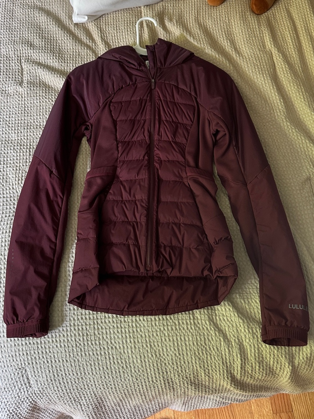 Lululemon Down for it All Maroon Jacket